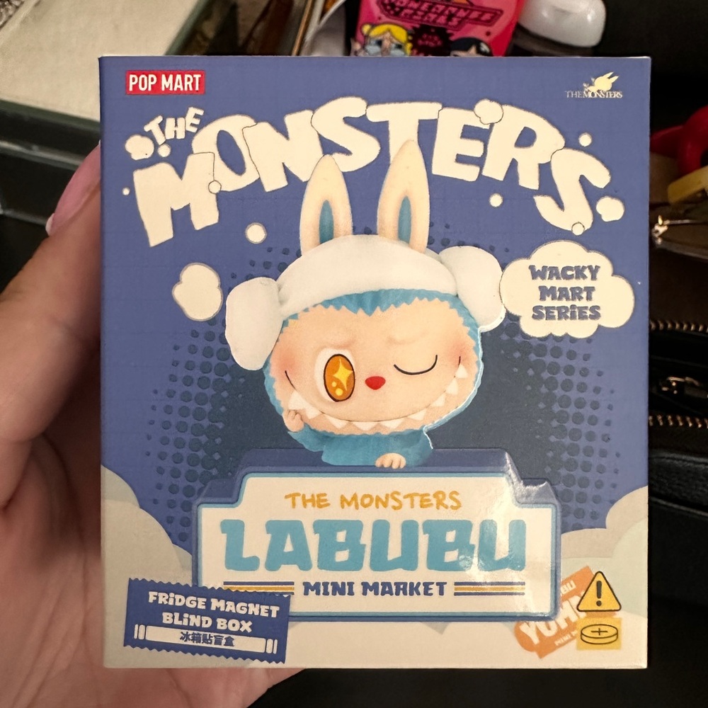 Pop Mart The Monsters Labubu Fridge Magnet Blind Box
